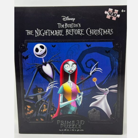 Disney Nightmare Before Christmas Prime 3D 500 Piece Puzzle - NIB - Picture 1 of 1